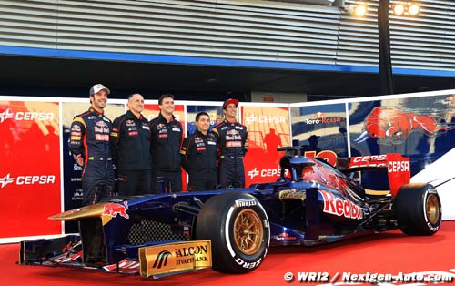 Toro Rosso launches its STR8