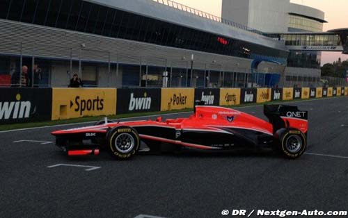 Marussia a présenté sa MR02 à Jerez