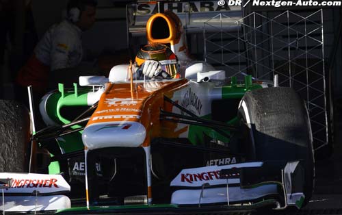 La Force India VJM06 en progrès (...)