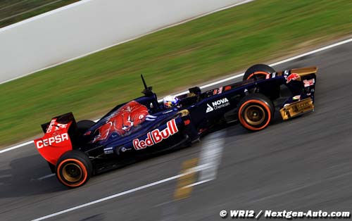 Ricciardo a travaillé sur les suspension