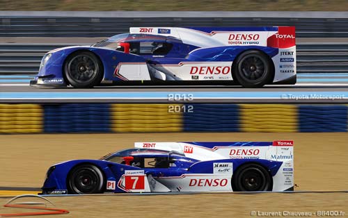 La Toyota TS030 évo 2013 dans le détail