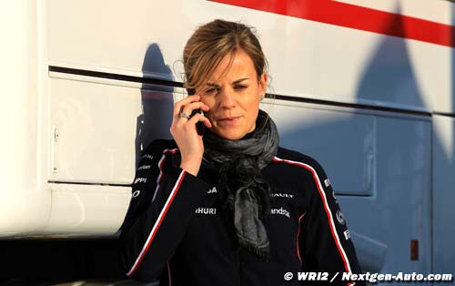 L'objectif de Susie Wolff ? (...)