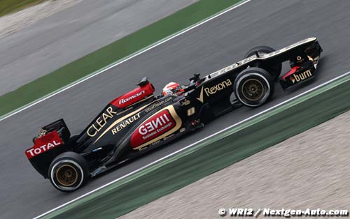 Simulation de course réussie pour Lotus