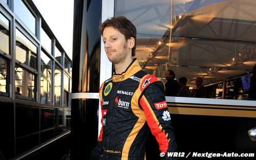 Grosjean pense avoir eu l'occasion