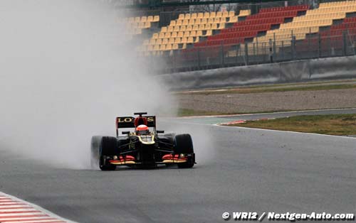 Interview de Romain Grosjean après (...)