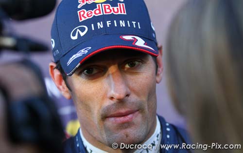 Webber : La F1 ne doit pas multiplier