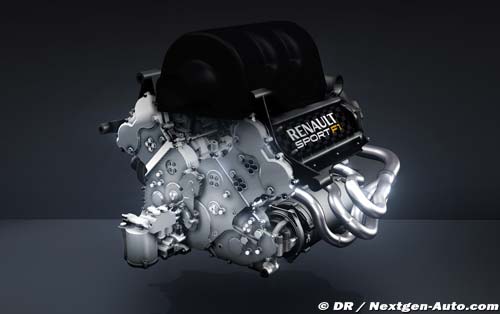 Renault F1 dévoile son V6 turbo de 2014