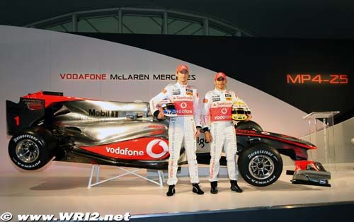 McLaren présente sa MP4-25