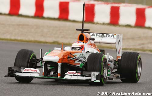 Pas d'évolutions sur la Force India