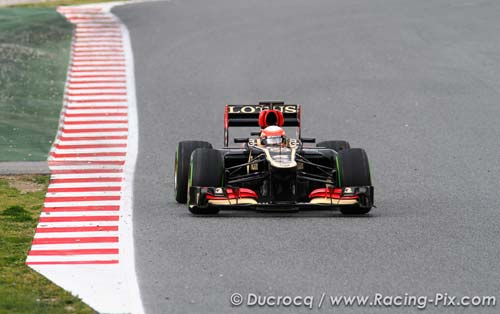 Catalunya, day 2: Grosjean quickest (…)