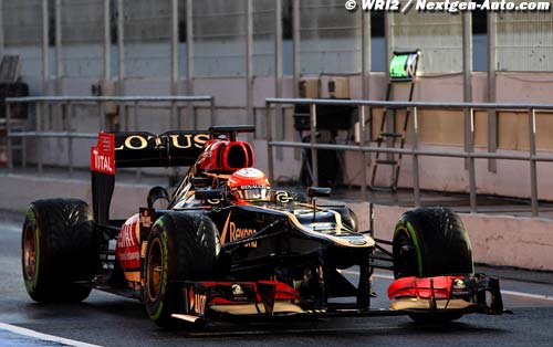 Grosjean a passé une journée beaucoup