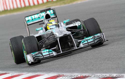 Rosberg relativise son chrono du matin