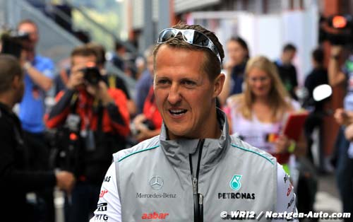 Schumacher de retour sur deux roues