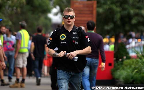 Raikkonen denies racing only for money
