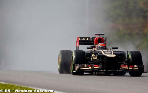 Bumpy ride for Kimi Räikkönen in Sepang