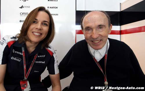 Claire Williams nommée directrice (…)