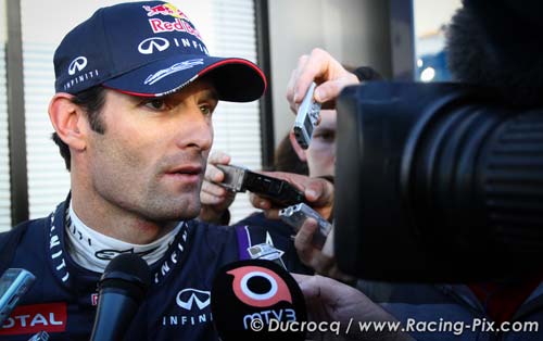 Pas de contrat 2014 pour Webber chez (…)