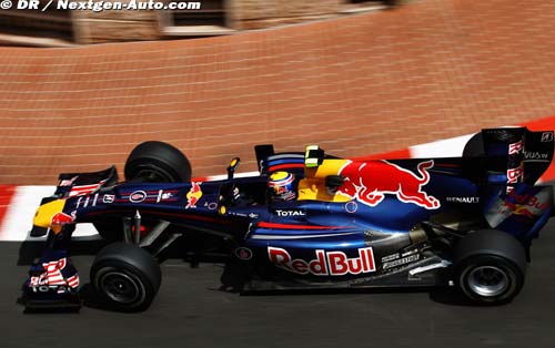 Webber en pole à Monaco !