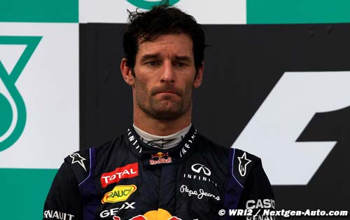 Webber a échappé de peu à une pénalité