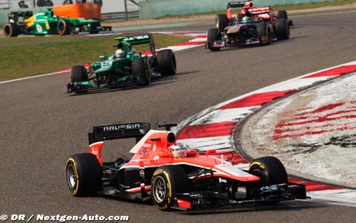 Marussia plays down Lloyds exit