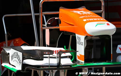 Force India en essais aéros mercredi (…)