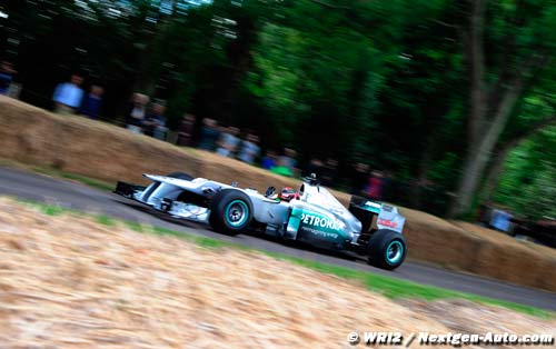 Goodwood continue à attirer la Formule 1