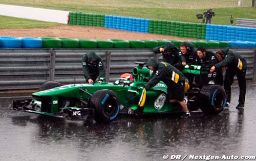 Caterham roule à Magny-Cours avec sa (…)