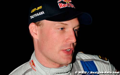 Latvala opts for back of the pack