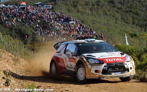 SS8: Punctures for Hirvonen and Ogier