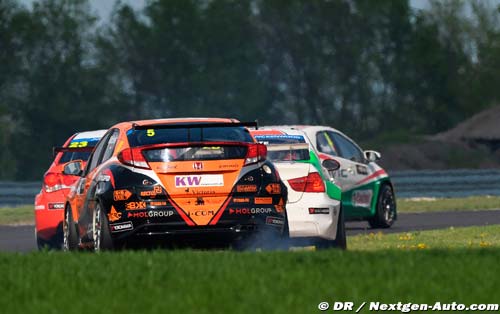 Hungaroring: Michelisz warms up the fans