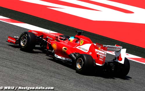 Alonso mise sur la course