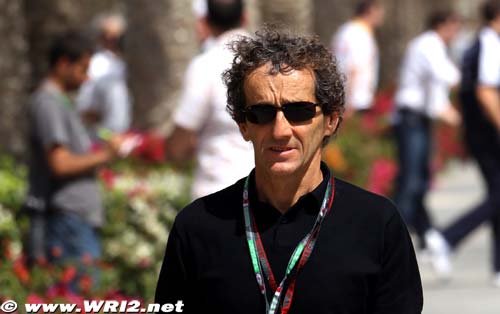 Alain Prost n'a pas de conseils à