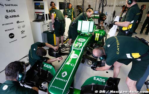 Caterham reste avec Renault, Williams