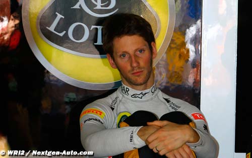 10 places de pénalité pour Grosjean (…)