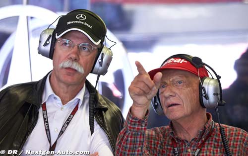 Mercedes accepte la décision de Pirelli