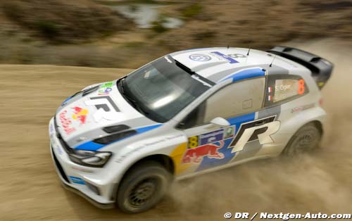 Ogier le plus rapide lors des qualificat