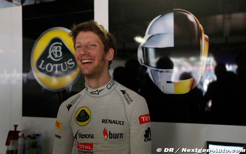 Lotus soutient toujours Romain Grosjean