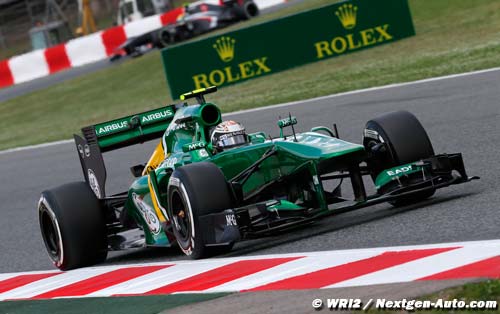 Caterham encore loin du compte