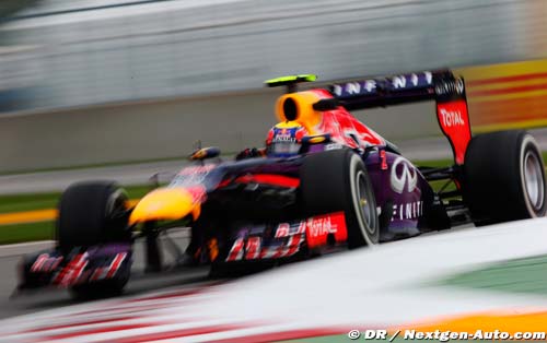 Deuxième réprimande pour Webber