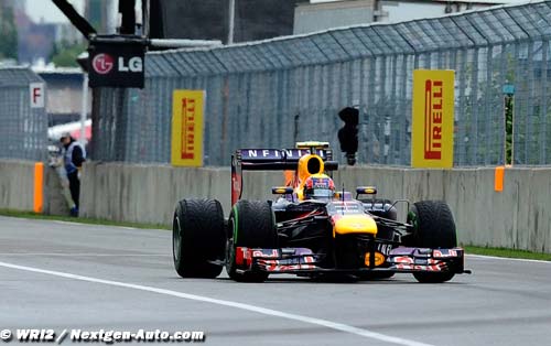Montréal, FP3: Webber fastest in (...)