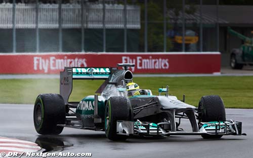 Rosberg est déçu