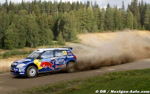 Hänninen sur DS3 WRC en Finlande (...)