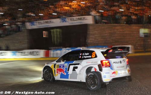 ES8 : Ogier finit la journée devant