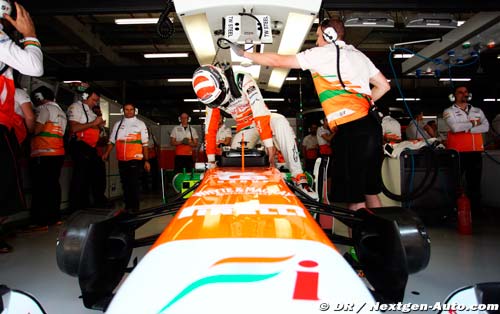 Adrian Sutil n'est pas superstitieu