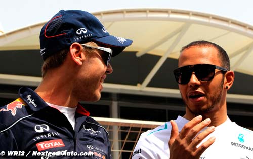 Hamilton : Vettel ? Un pilote fantastiqu