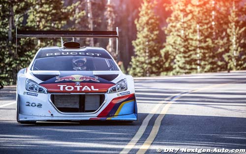 Loeb et la 208 T16 Pikes Peak atomisent