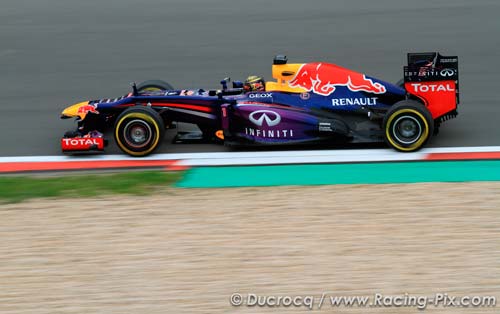 Nurburgring, FP3: Vettel blitzes (…)