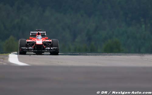 Marussia compte sur la course