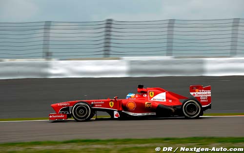 Alonso satisfait des progrès de Ferrari