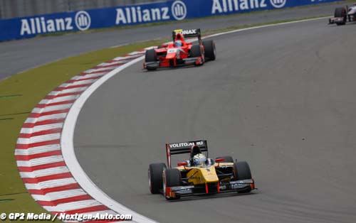 Ericsson escapes to victory in Germany